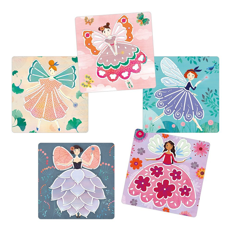 Stencils - fairies, , medium-null