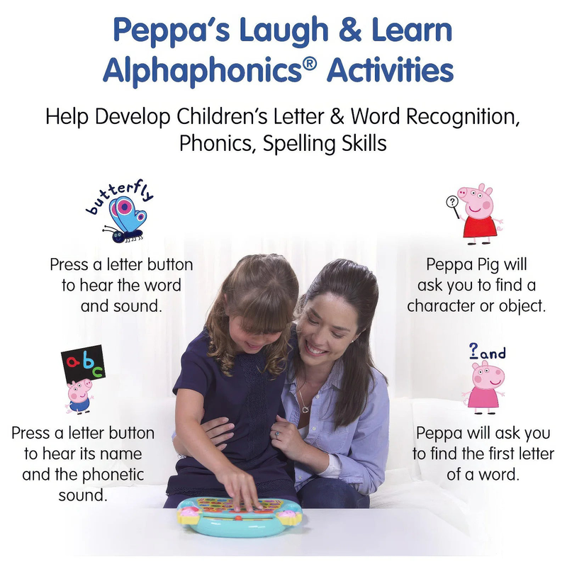Product image: Peppa pig's laugh & learn alphaphonics, , medium-null