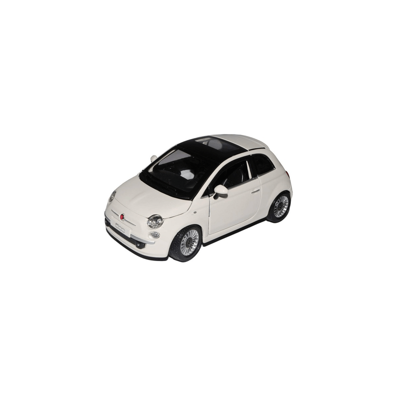 Bburago 18/22106 1:24 fiat 500 nuova weiss coupe ab 2007, , medium-null