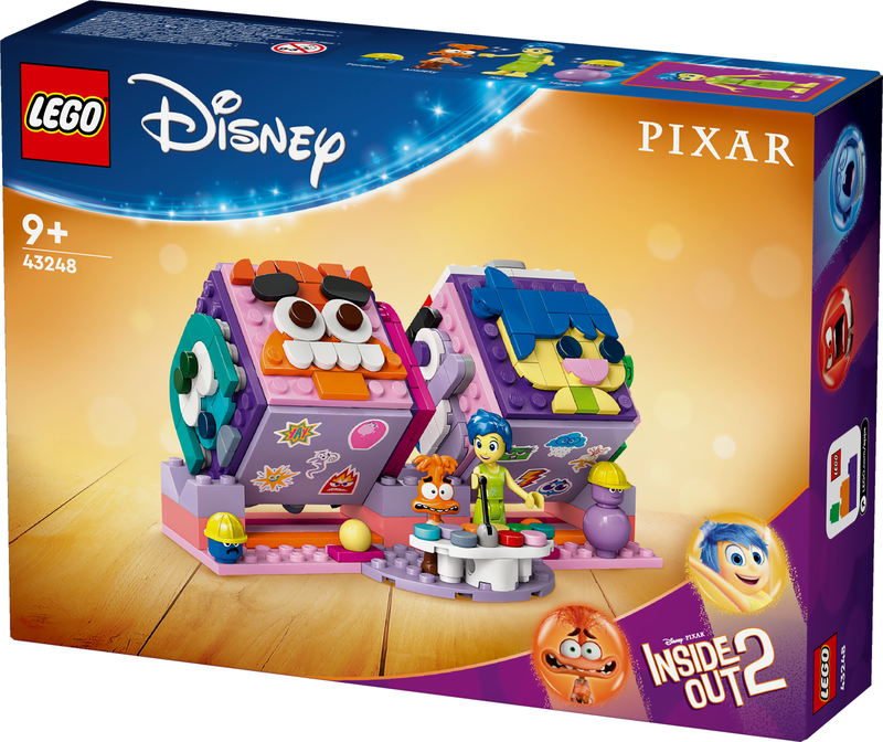 Lego disney inside out 2 mood cubes 43248 for ages 9+ 394pcs, , medium-null