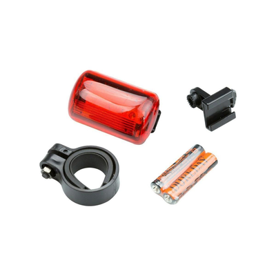 Tail light bike five led red attack a frame on bike, , medium