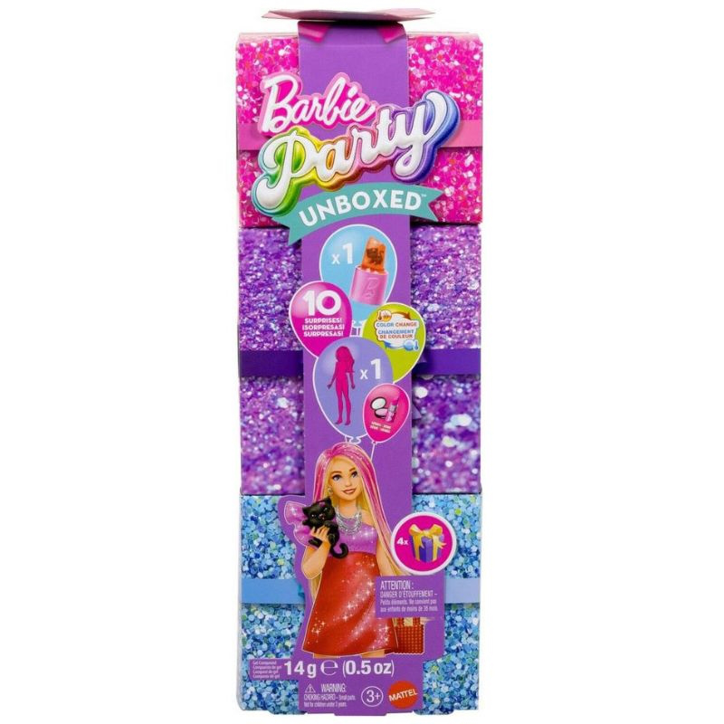 Barbie party unboxed glam party - blondie jfy68, , medium-null