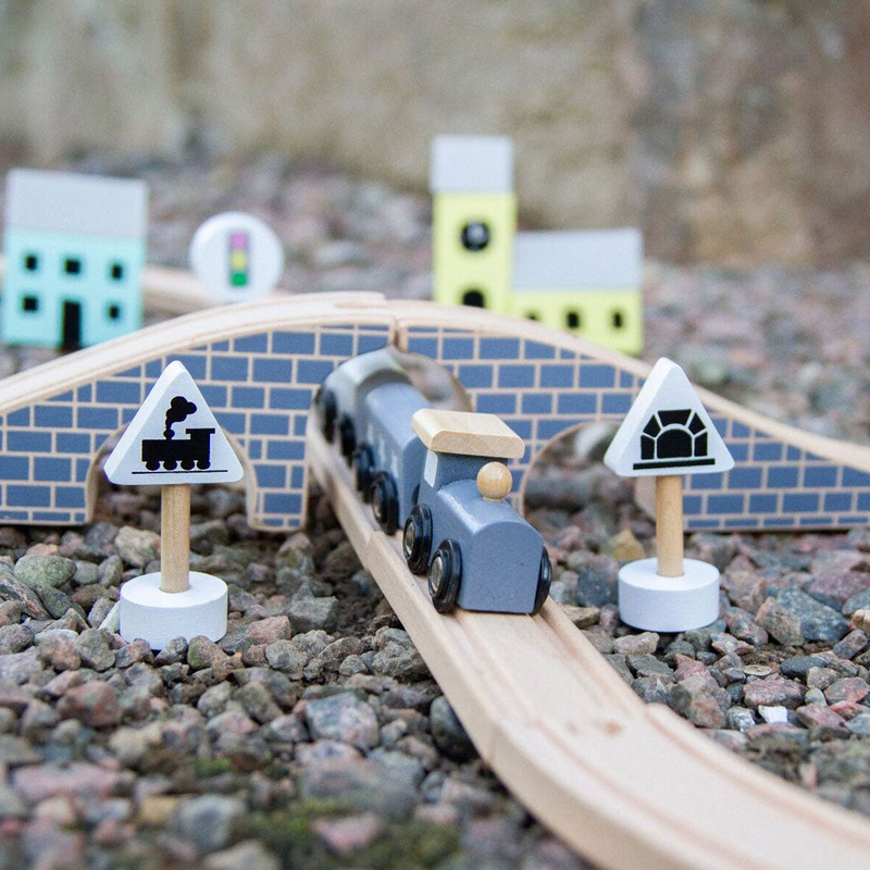 Product image: Wooden train set, , medium-null