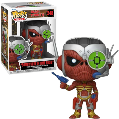 Funko pop! Rocks: iron maiden - eddie somewhere in time #248 vinyl figure, , medium