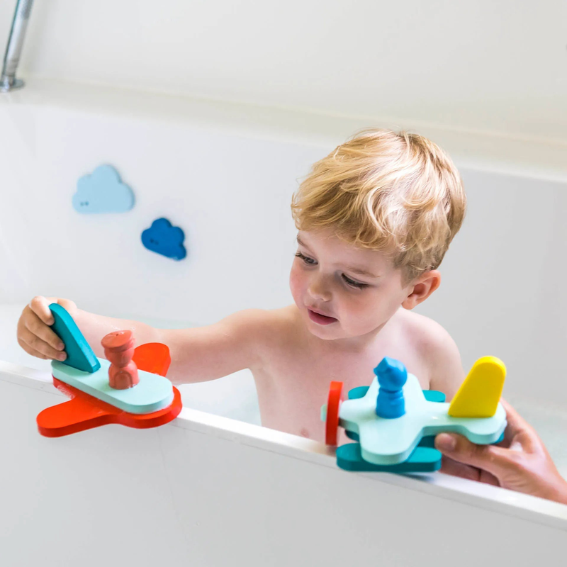 Quutopia bath toy - friends up in the Air puzzle, , medium-null