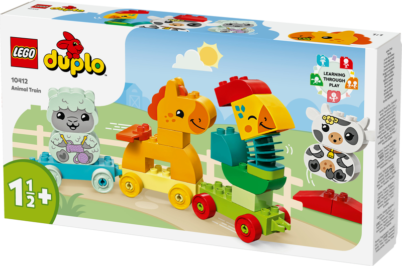 Lego duplo animal train 10412 &gamma;&iota;&alpha; &eta;&lambda;&iota;&kappa;ί&epsilon;&sigmaf; 18&mu;+ 19&tau;&mu;&chi;, , medium-null