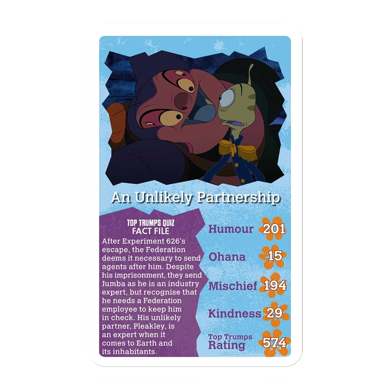 Lilo and stitch movie moments top trumps image number null