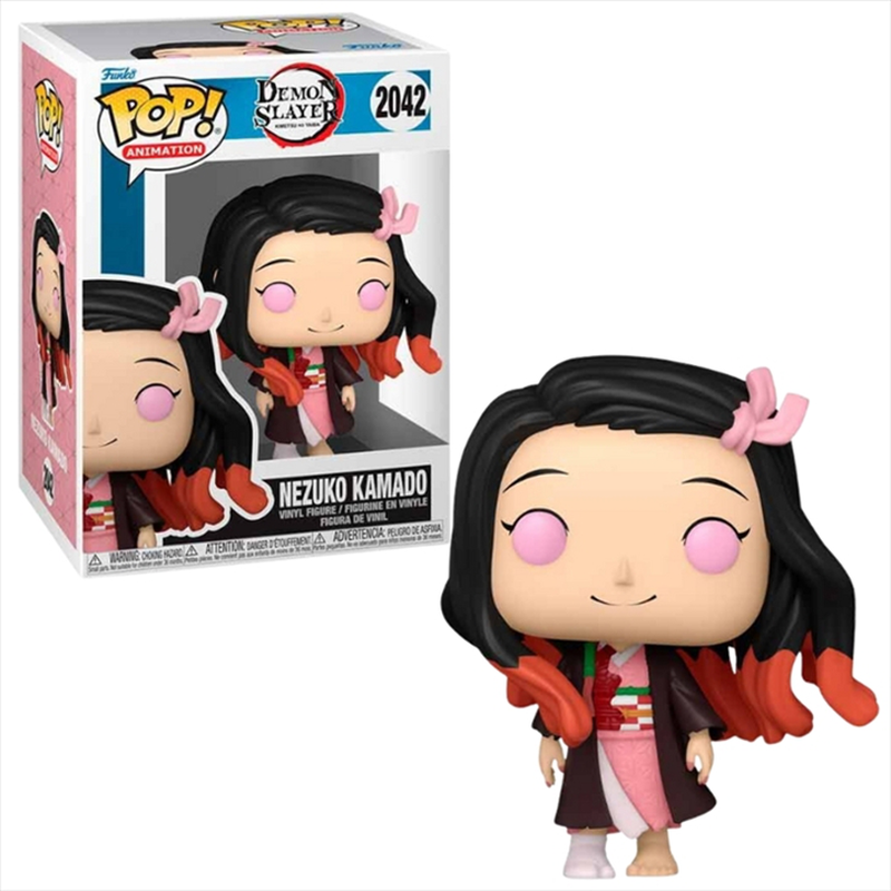 Funko pop! Animation: demon slayer - nezuko human #2042 vinyl figure, , medium-null