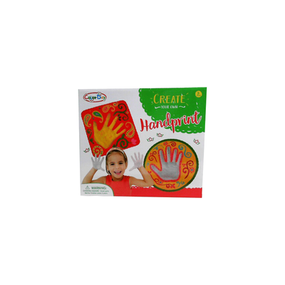 Diy painted fingerprint plaster set, , medium