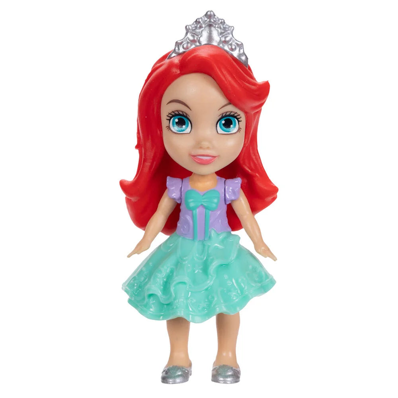 Disney princess assorted mini dolls 8cm-null
