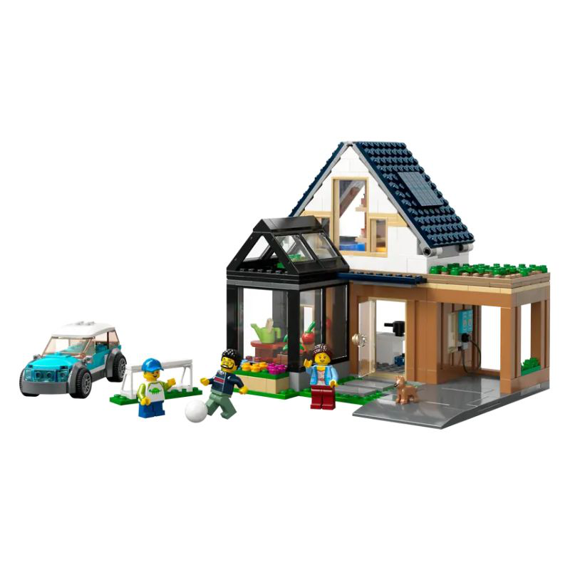 Product image: Lego 60398 city - family house and electric car, , medium-null