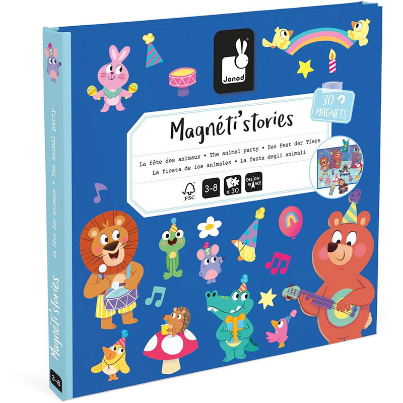 Janod animal festival magnetic stories &gamma;&iota;&alpha; &eta;&lambda;&iota;&kappa;ί&epsilon;&sigmaf; 3+ 30&tau;&mu;&chi;, , medium-null