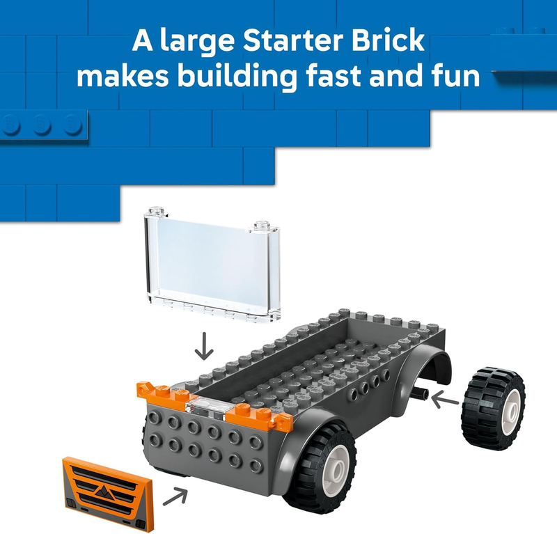 Lego city motorcycle transporter, , medium-null