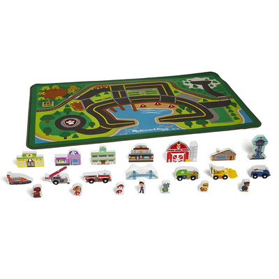Melissa & doug paw patrol activity rug - adventure bay, , medium