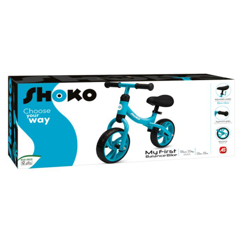 As shoko balance bike blue 18-36m+, , medium image number null