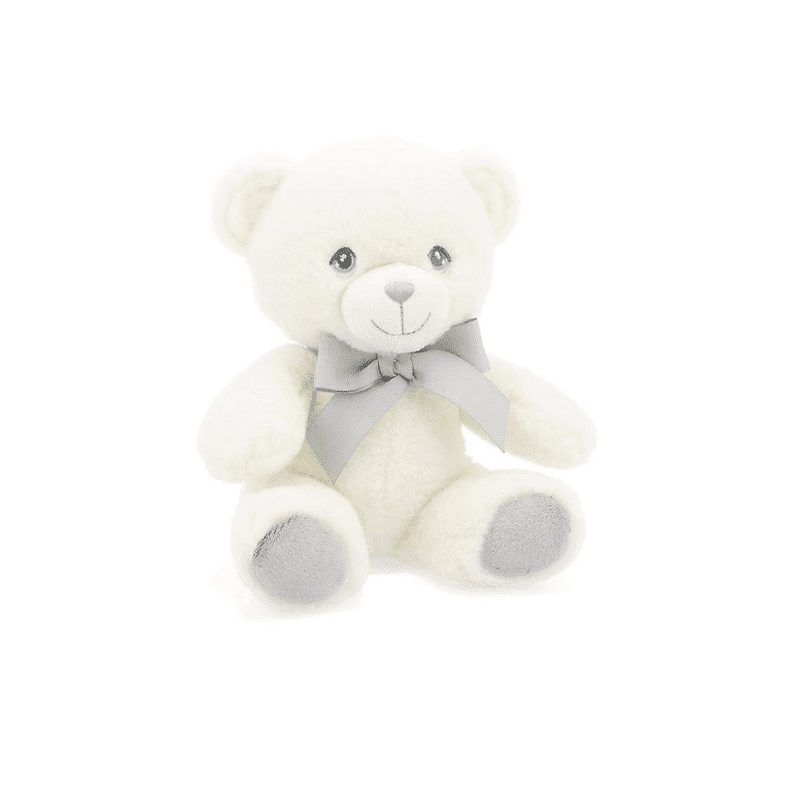 15cm keeleco baby bear with ribbon, , medium-null