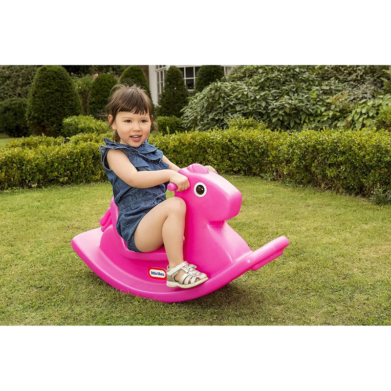 Little tikes rocking ride on horse pink 173943e3 12m+, , medium image number null