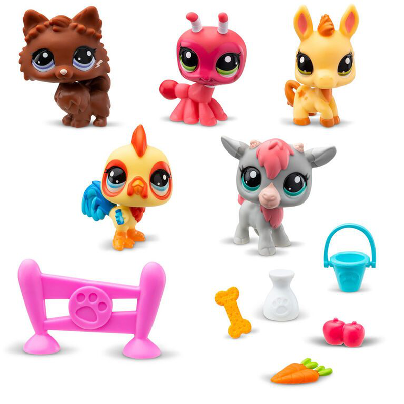 Littlest pet shop farm besties collector 5-pack, , medium-null
