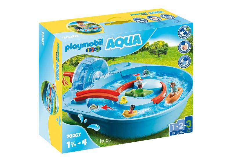 Product image: Playmobil 70267 splish splash water park for 18+ months, , medium-null