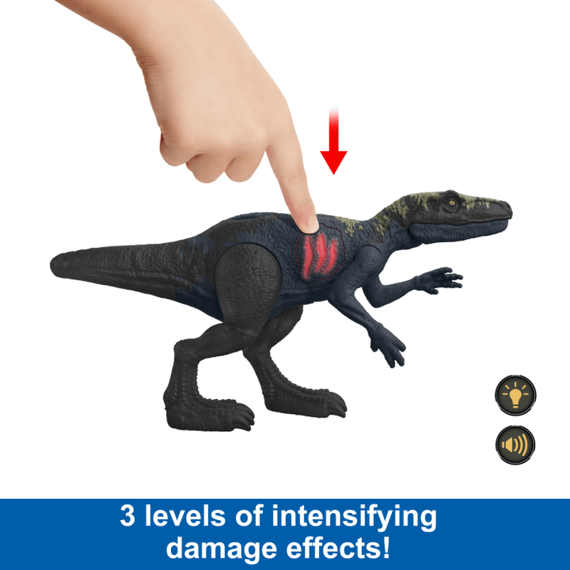Jurassic world epic attack herrerasaurus dinosaur toy figure, , medium-null