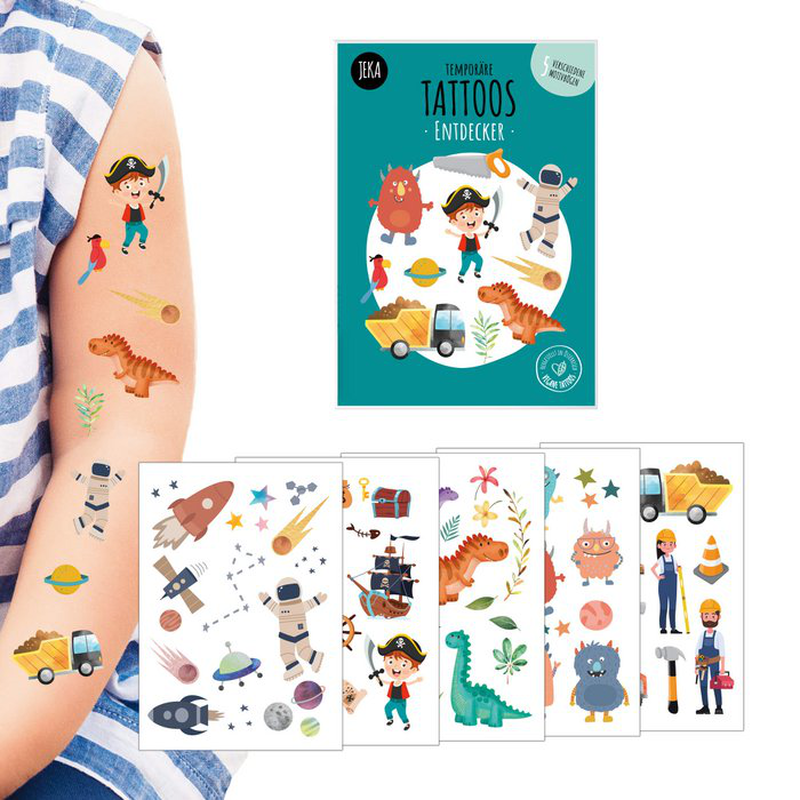 Product image: Children's tattoo set explorer, , medium-null