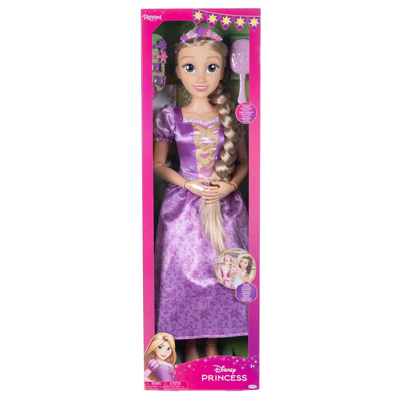 Disney princess rapunzel doll playdate 80cm, , medium-null