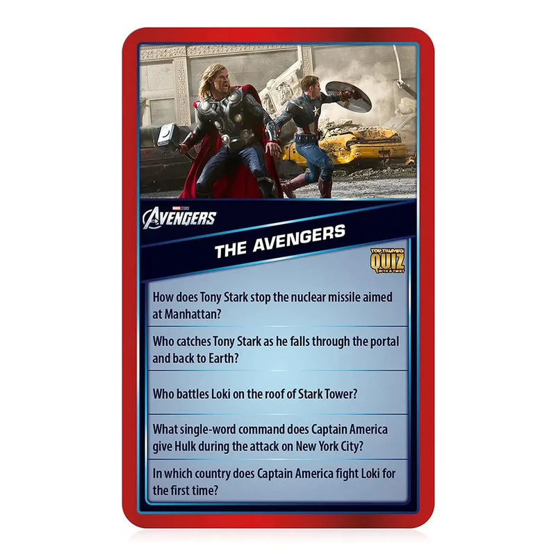 Product image: Top trumps marvel cinematic universe quiz game, , medium-null