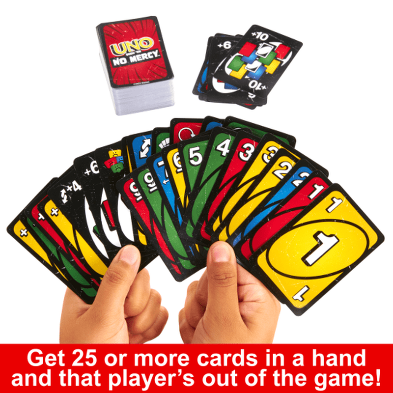 Uno show ‘em no mercy card game, , medium-null