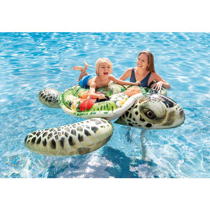 Ride on 75x67'' realistic turtle, , medium-null