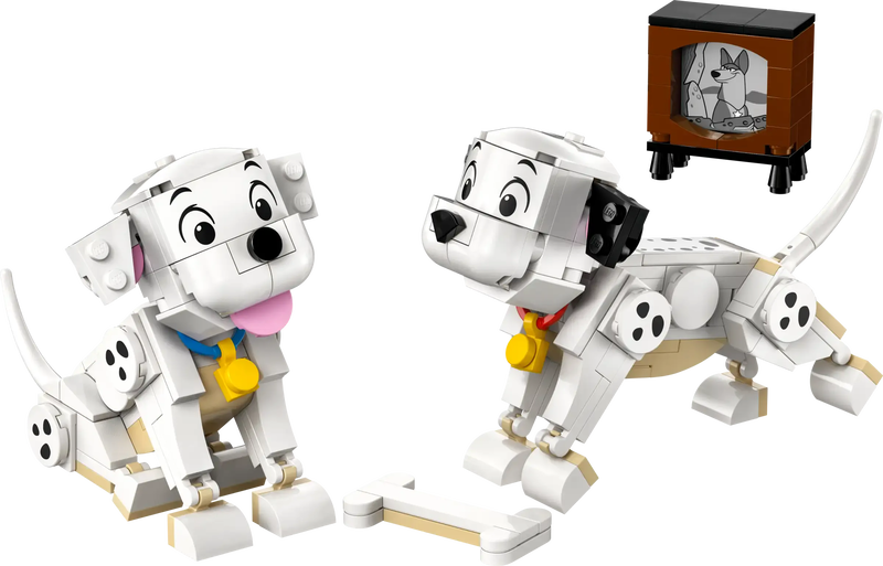 Product image: Lego disney 43271 lucky & penny 101 dalmatians puppies, , medium-null