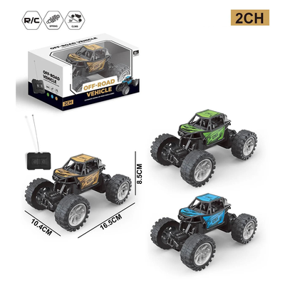 Mini 2-channel rc remote controlled climbing car - assortment, , medium