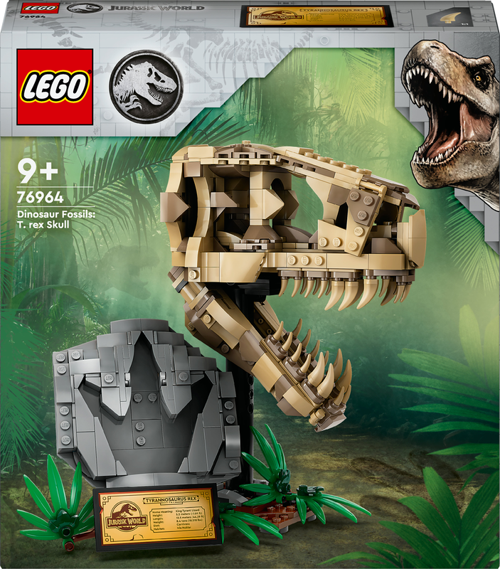 Lego jurassic world dinosaur fossils t. Rex skull 76964 for ages 9+ 577pcs, , medium-null