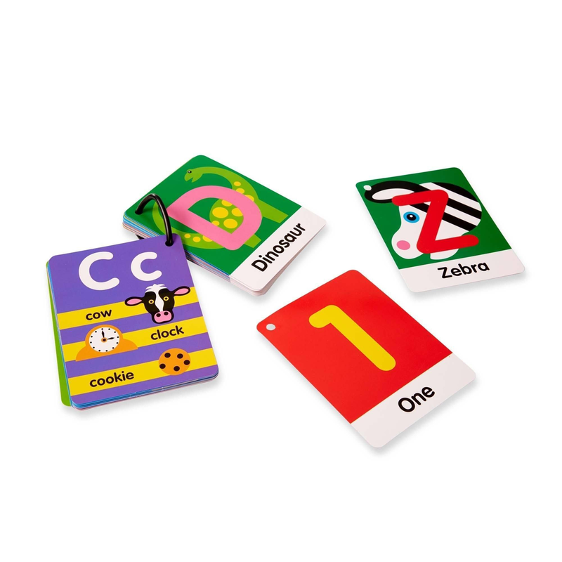Melissa & doug jumbo abc-123 rug - neutral, , medium image number null
