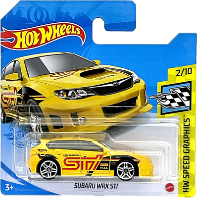 Hotwheels | subaru wrx sti | hw speed graphics | 68/250 | 2021