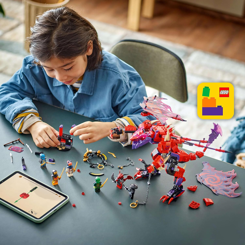 Lego ninjago thunderfang dragon of chaos, , medium-null