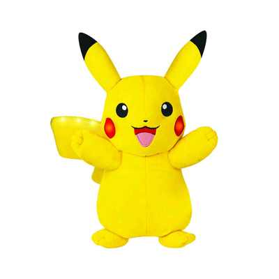 Pokemon power action pikachu plush 25cm, , medium