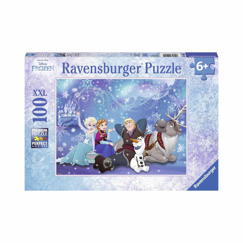 Product image: Ravensburger παιδικό puzzle xxl frozen 100 κομμάτια για 6+ ετών, , medium-null