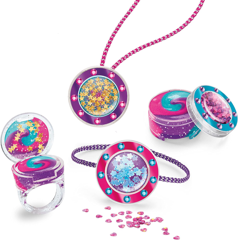Product image: Cra-z-art shimmer 'n sparkle glitter & gem lip gloss locket, , medium-null