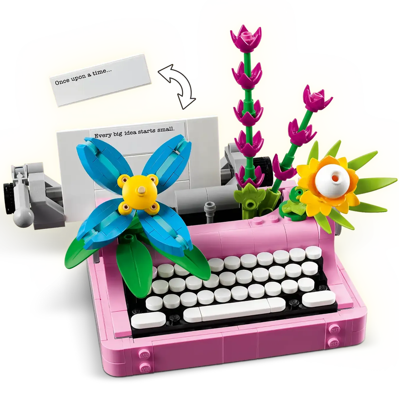 Lego creator typewriter with flowers 31169, , medium-null