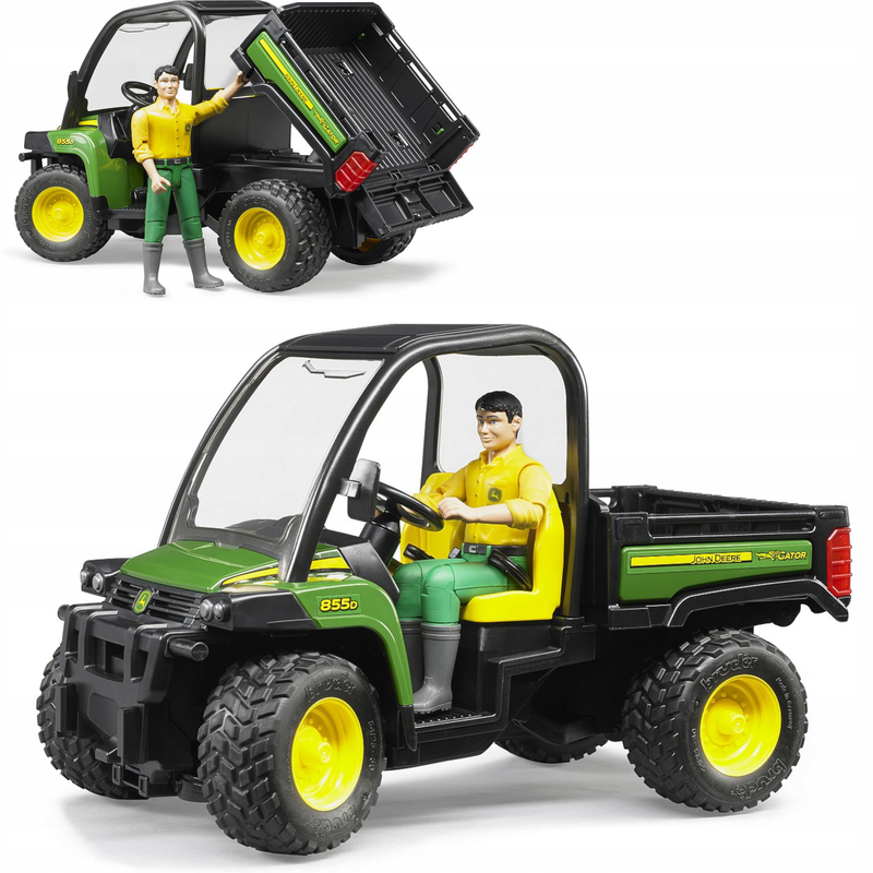 Bruder 02491 john deer gator xuv 855d 3y+, , medium-null