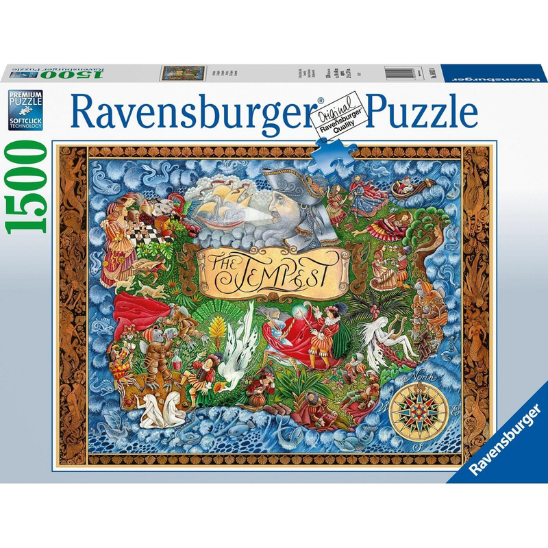 Ravensburger παζλ 1500 τεμ. Shakespear: η τρικυμία 16952, , medium-null