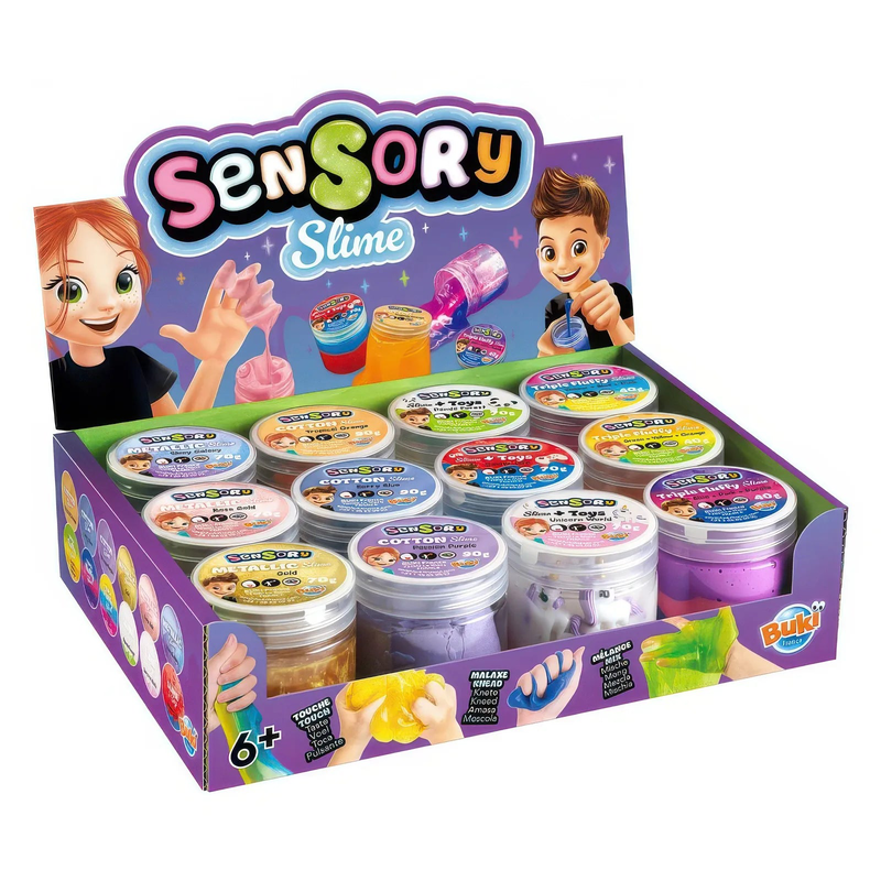 Product image: Buki sensory slime - single jar assorted, , medium-null