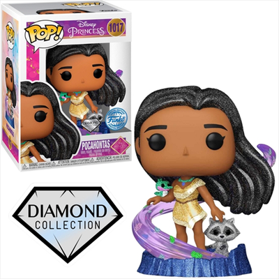 Funko pop! Disney: princess - pocahontas diamond collection special edition #1017 vinyl figure, , medium