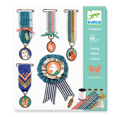Design needlework - sewing embroidered brooches, , medium
