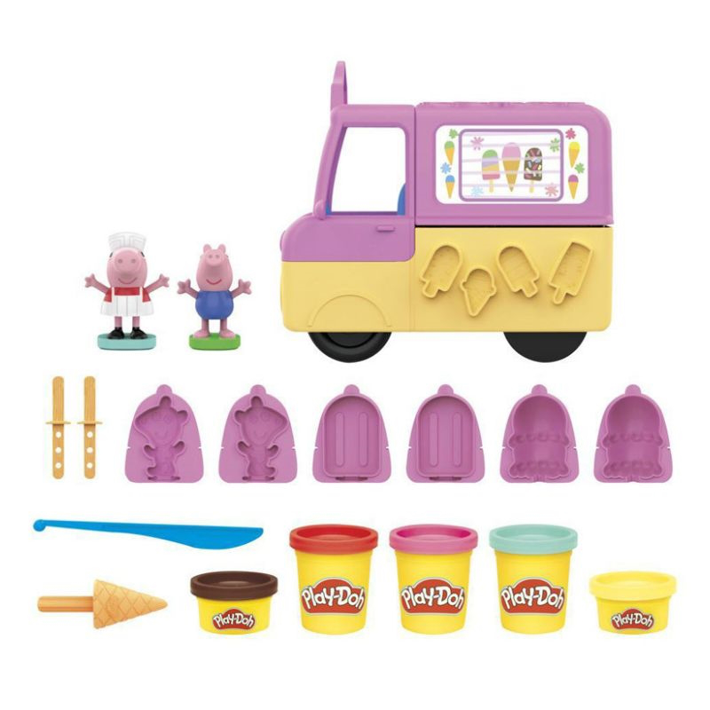 Play-doh peppas ice cream playset f3597, , medium-null