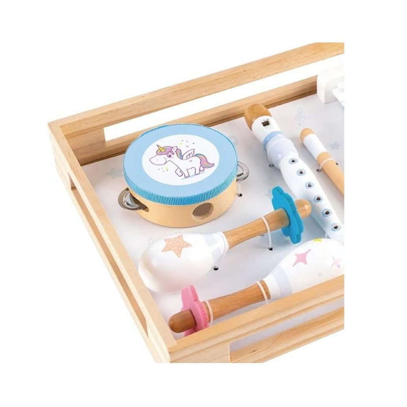 Product image: Phoohi ξύλινο μουσικό σετ, μαγευτική εισαγωγή στον κόσμο των ήχων & των ρυθμών!, , medium-null