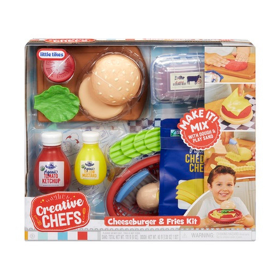 Little tikes creative chefs cheeseburger & fries 3y+ (643194), , medium