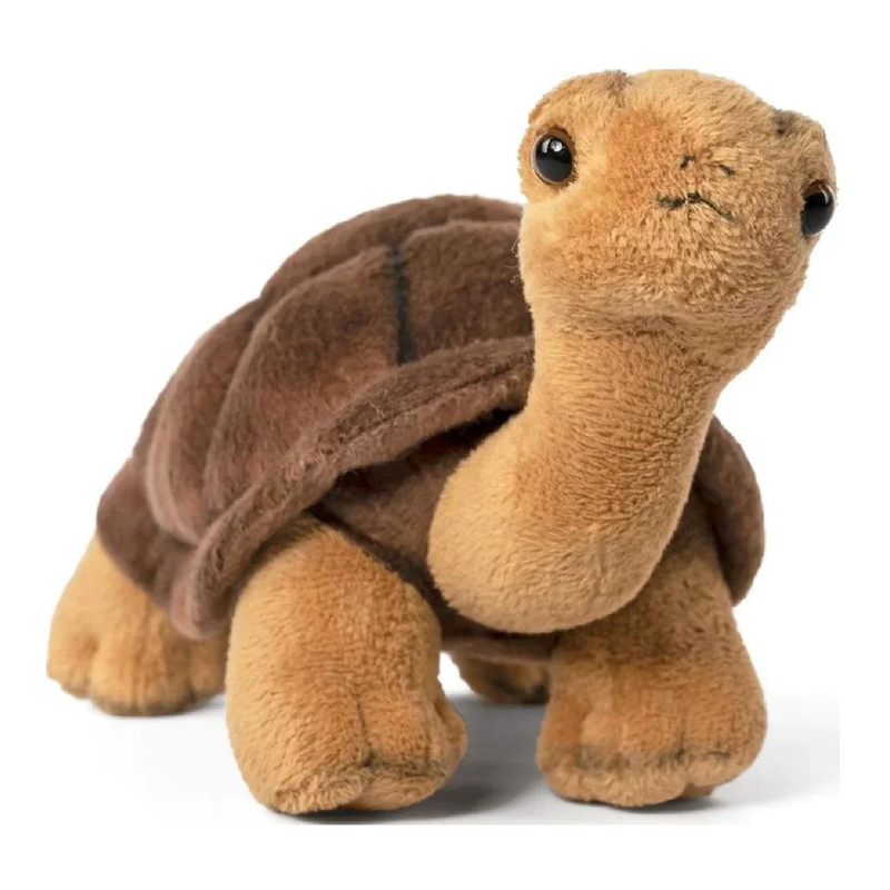 Living nature tortoise soft toy 23cm, , medium-null