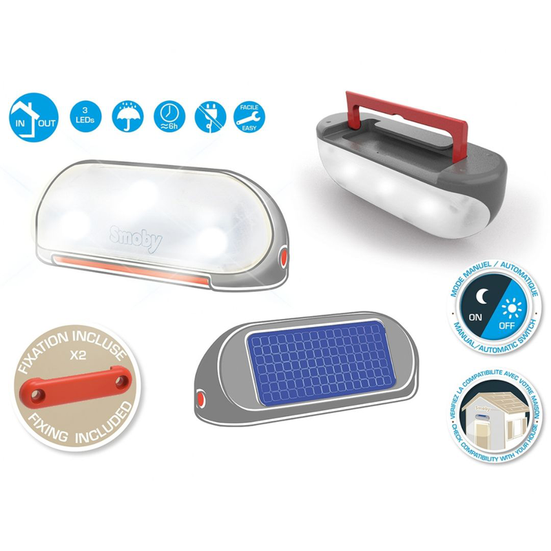 Smoby nomad solar lamp 810901, , medium-null