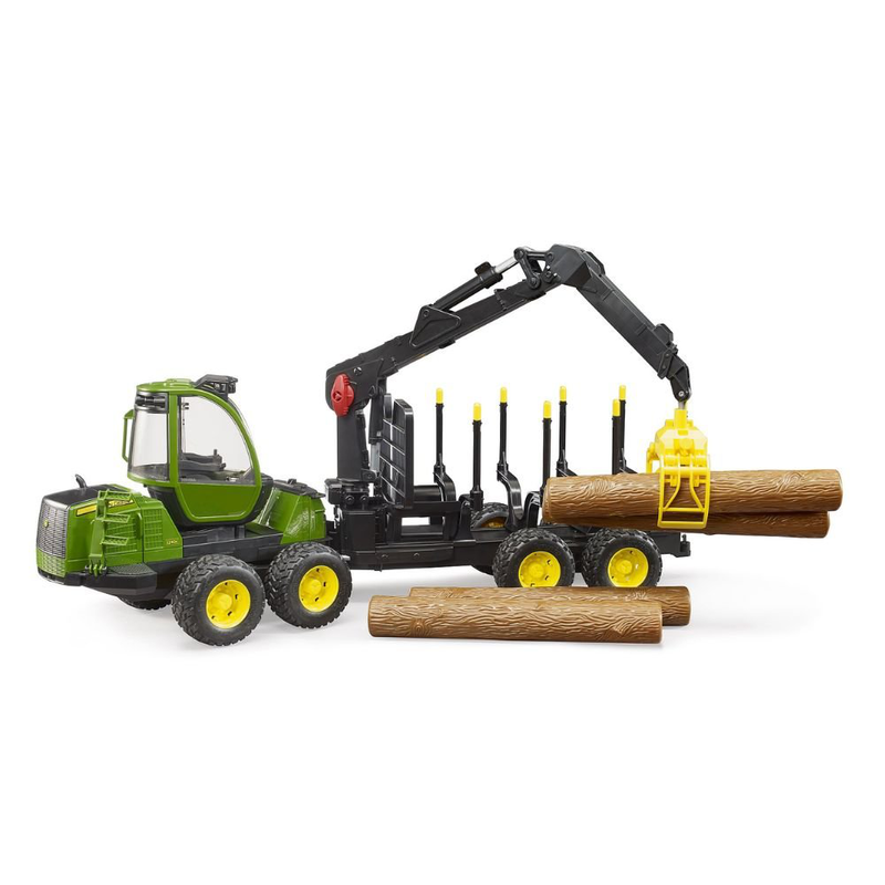 Product image: Bruder 02133 john deere 1210e forwarder με 4 κορμούς δέντρων & γάντζο, , medium-null